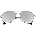 SOJOS Classic Aviator Sunglasses for Women Men Metal Spring Hinges SJ1030