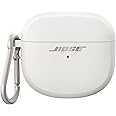 Bose Ultra Open Earbuds Wireless Charging Case Cover, White Smoke