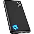 INIU Portable Charger, Slimmest 10000mAh 5V/3A Power Bank, USB C in&out High-Speed Charging Battery Pack, External Phone Powe