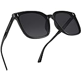 FEISEDY Women Oversized Vintage Polarized Sunglasses Square Cute Trendy Classic Simple Men B2758