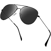 Polarized Aviator Sunglasses for Men/Women Metal Mens Sunglasses Driving Sun Glasses