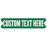 SmartSign Customize Your Own Green Street Sign | 6" x 24" 3M EG Reflective Aluminum