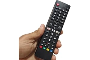 Controle Remoto Compatível com LG Smart TV TODOS os Modelos LCD, LED, Plasma Com Teclas Netflix, Prime - Asabra