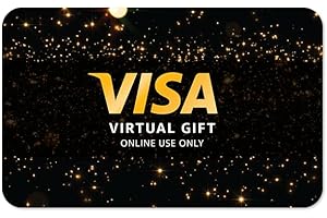 Visa Virtual $50 eGift Card (plus $4.95 Purchase Fee) - For Online Use Only