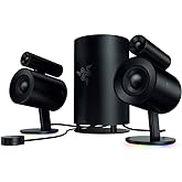 Razer Nommo Pro: THX Certified Premium Audio - Dolby Virtual Surround Sound - LED Illuminated Control Pod - Downward Firing S