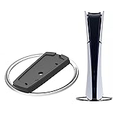 Vertical Stand for PS5/PS5 Slim/PS5 Pro - Anti-Slip Metal Base Holder, Compatible with PlayStation 5 Disc/Digital & Slim Cons