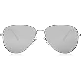 SOJOS Classic Aviator Polarized Sunglasses for Men Women Vintage Retro Style