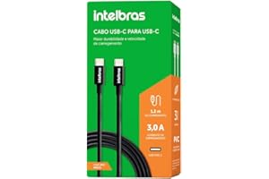 INTELBRAS Cabo USB-C 1,2m PVC EUCC 12PP Preto