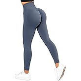 SUUKSESS Women Scrunch Butt Lifting Seamless Leggings Booty High Waisted Workout Yoga Pants