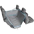 Kurgo Heather Half Hammock, Half Car Seat Cover for Pets, Car Hammocks for Dogs, Water-Resistant, 27.5" Wide (Heather Grey)