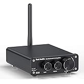 Fosi Audio BT10A Bluetooth 5.0 Stereo Audio Amplifier Receiver 2 Channel Class D Mini Hi-Fi Integrated Amp for Home Passive S