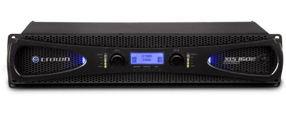 Crown XLS1502 Two-channel, 525W at 4? Power Amplifier