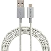 intelbras Cabo micro USB em nylon 1,5 m EUAB 15NB Branco