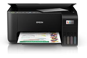 Epson EcoTank L3250 - Multifuncional, Tanque de Tinta Colorida, Wi-Fi Direct, USB, Bivolt, Preto