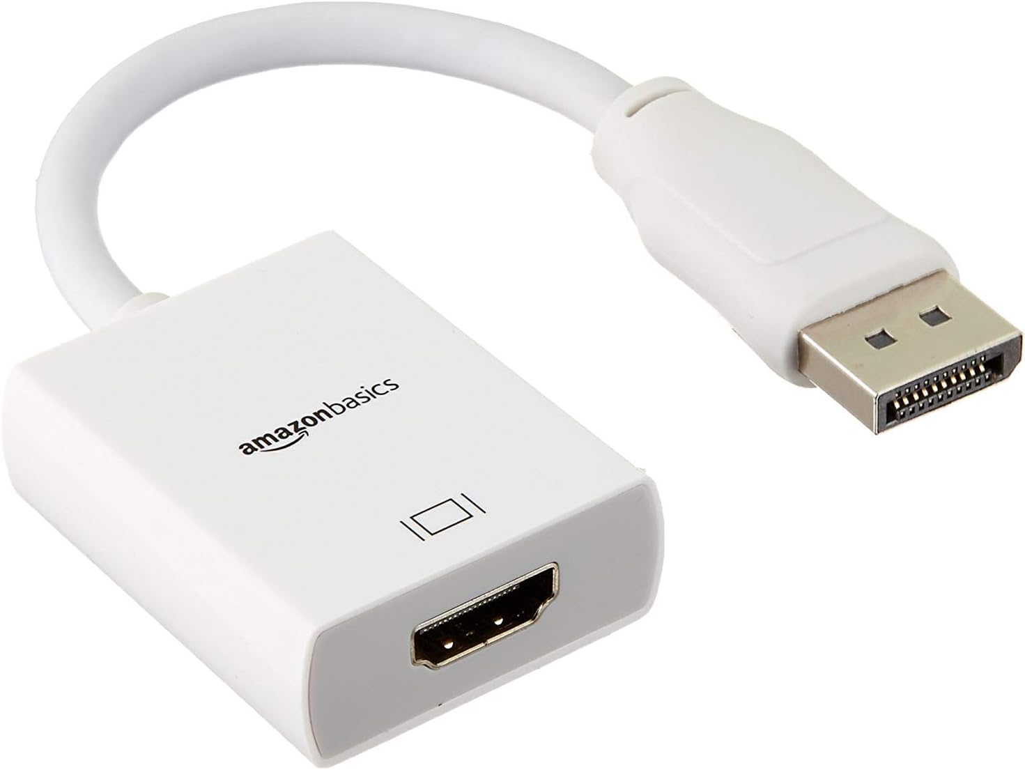 AmazonBasics DisplayPort to HDMI Display Adapter Cable