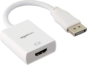 AmazonBasics DisplayPort to HDMI Display Adapter Cable