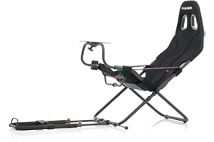 Playseat Simulador de corrida Challenge Cockpit | Dobrável e ajustável | para corrida de Sim de alto desempenho | Compacto e 