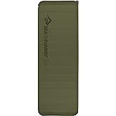 Sea to Summit Camp Plus Self-Inflating Foam Sleeping Mat for Camping, Rectangular - Regular (72 x 25 x 3 inches)