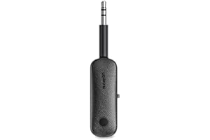 U.green Receptor e Transmissor Bluetooth 5.0 Suporte a Codec de Áudio Sbc e Aac Conector de 3,5mm Design Leve Compacto Fideli