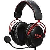 HyperX Cloud Alpha - Gaming Headset, Dual Chamber Drivers, Legendary Comfort, Aluminum Frame, Detachable Microphone, Works on