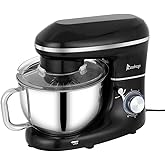 ZOKOP ZK-1504N Máquina de chef 5.5L 660W olla mezcladora con mango negro