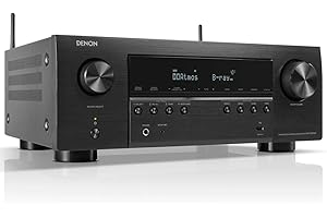 Receiver Denon AVR-S970H 7.2 Canais 8K 3D Wifi Bluetooth HDR HEOS Dolby Atmos