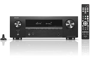 (220v) Receiver Denon AVR-X580BT Bluetooth, Dolby Vision, HDR10+, 5.2 canais 8K (220v)