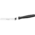 Ateco Ultra Offset Spatula with 4.25" x 0.75" Stainless Steel Blade, 4½", Silver