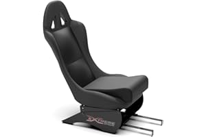 Extreme Simracing Banco Retrátil Completo Preto para Suportes de Volante