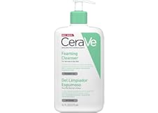 CeraVe Gel Limpiador Espumoso Libre de Fragancia para Piel Normal o Grasa - 1 x 473 ml