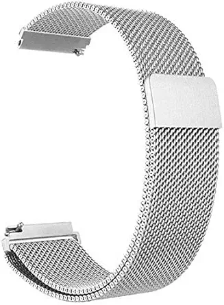 Compatible for Apple Watch Band ,Stainless Steel Magnetic Absorption Strap Metal Mesh Quick Release Wristband Sport Loop for Aple Watch 38 mm 40mm 42 mm 44mm Series 6/SE/5/4/3/2/1