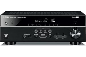 YAMAHA Receptor AV RX-V385 5.1 canais 4K Ultra HD com Bluetooth