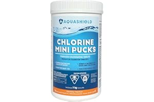 Chlorine Mini Pucks for Spa & Hot Tubs (1kg/2.2lbs) by Aquashield