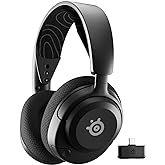 SteelSeries Arctis Nova 5 Wireless Multi-System Gaming Headset — Neodymium Magnetic Drivers — 100+ Audio Presets — 60 HR Batt