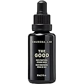 Caldera + Lab The Good | Men's Organic Moisturizing Face Serum for Dry, Sensitive, & Normal Skin – Vegan, Natural & Antioxida