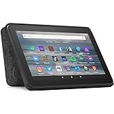 Amazon Fire 7 Tablet Cover (Only compatible with 12th generation tablet, 2022 release) - Black