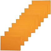 Generic Wholesale Bulk Value (Orange) 12-Pack Extra Large Original German Shammy Cloths - Super Absorbent Chamois Towels for 