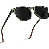 WearMe Pro Polarized Modern Rounded Square Men's Sunglasses