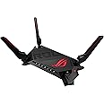 ASUS ROG Rapture WiFi 6 AX Gaming Router (GT-AX6000) Dual 2.5G WAN/LAN Ports, Quad-Core 2.0Ghz CPU, WAN Aggregation, AiMesh C