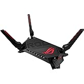 ASUS ROG Rapture WiFi 6 AX Gaming Router (GT-AX6000) Dual 2.5G WAN/LAN Ports, Quad-Core 2.0Ghz CPU, WAN Aggregation, AiMesh C