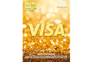 Visa $100 Gift Card (plus $5.95 Purchase Fee)