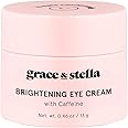 grace & stella Under Eye Cream for Dark Circles - Caffeine Eye Cream Anti Aging - Eye Cream for Wrinkles - Brightening Eye Cr