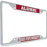 Desert Cactus Ohio State University Metal License Plate Frame Buckeyes OSU for Front or Back of Car Officially Licensed (Alum