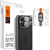 Spigen Camera Lens Screen Protector [GlasTR EZ Fit Optik] Designed for Pixel 9 Pro Fold [Case Friendly] - 2 Pack