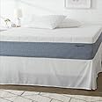 Amazon Basics Cooling Gel-Infused, Medium-Firm Memory Foam Mattress, CertiPUR-US Certified - Queen Size, 80 x 60 x 12 inches,