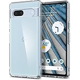 Spigen Ultra Hybrid Designed for Pixel 7a Case (2023) [Anti-Yellowing], [Military-Grade Protection] - Crystal Clear