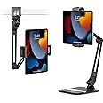 Twelve South HoverBar Duo (2nd Gen) for iPad / iPad Pro/Tablets | Adjustable Arm with New Quick-Release Weighted Base and Sur