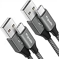 etguuds USB to USB C Cable 3ft, 2-Pack USB A to Type C Charger Cord Fast Charging for Samsung Galaxy A15 A25 A35 A55 A54, S24