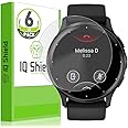 IQShield 6 Pack for Garmin Venu 3S Screen Protector: Clear TPU Film, Bubble-Free Installation, Scratch-Resistant, Case Friend