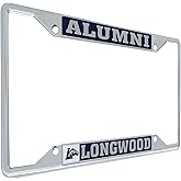 Desert Cactus Longwood University License Plate Frame Lancers Metal Car Tag Holder for Front or Back of Car Officially Licens